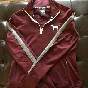 VS Pink ultimate quarter zip